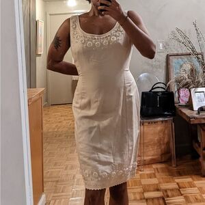 Anne Klein Beaded Sheath Dress